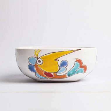 Salad Bowl Folk Fish CTQ22PE Salad Bowl Folk Fish CTQ22PE